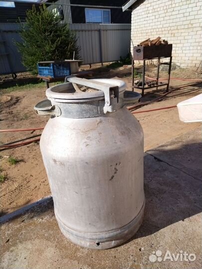 Фляга алюминиевая бу 40л