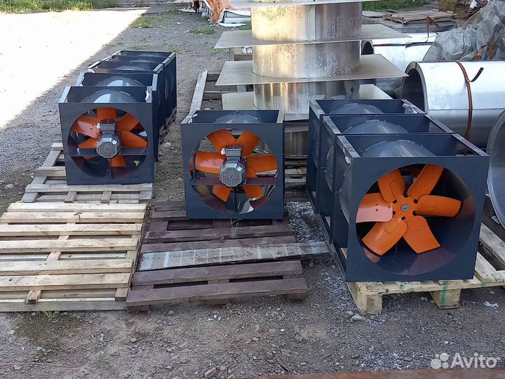 Сушильные камеры - осевые вентиляторы во №6