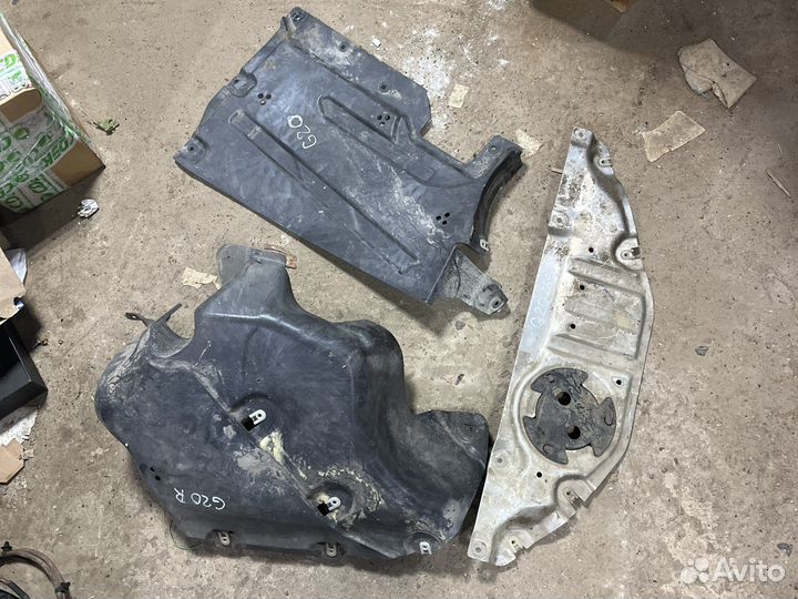 Защиты днища bmw g20