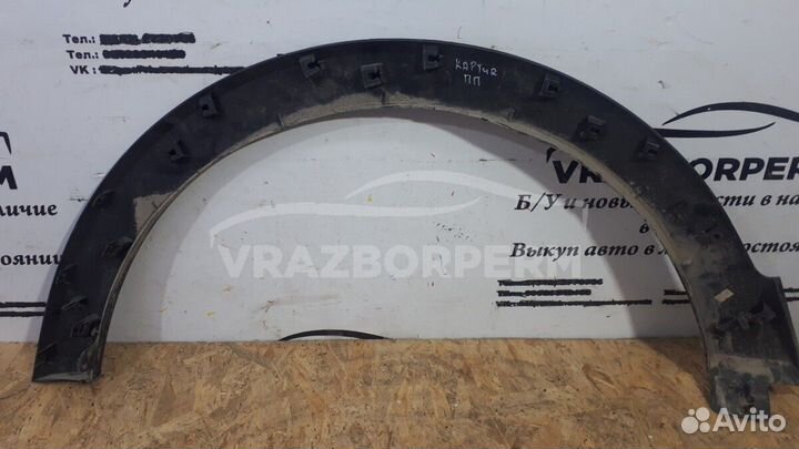 Накладка на крыло Renault Kaptur