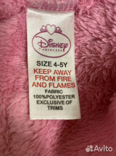 Халат для девочки 4-5 лет