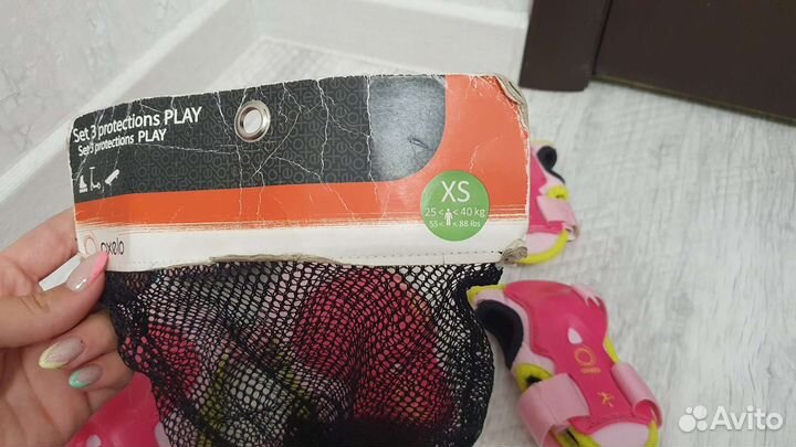 Защита для роликов oxelo xs. 6-10 лет