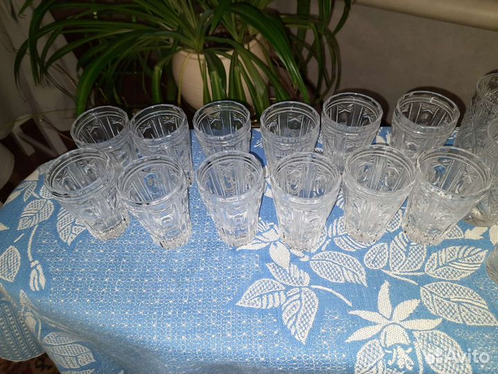 Стопки хрустальные СССР