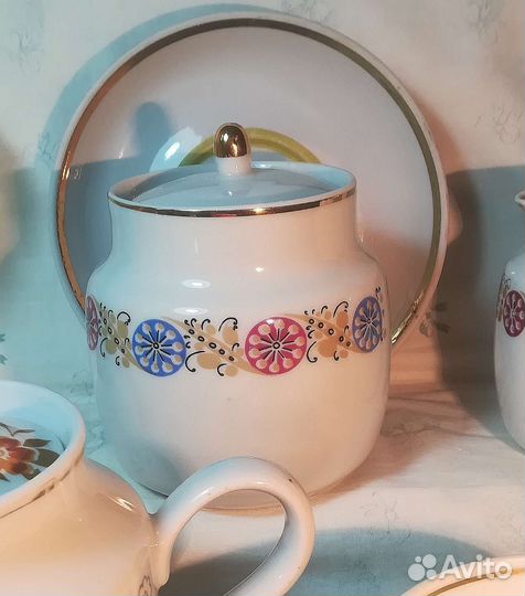 Чайник и сахарница Вербилки СССР и другие