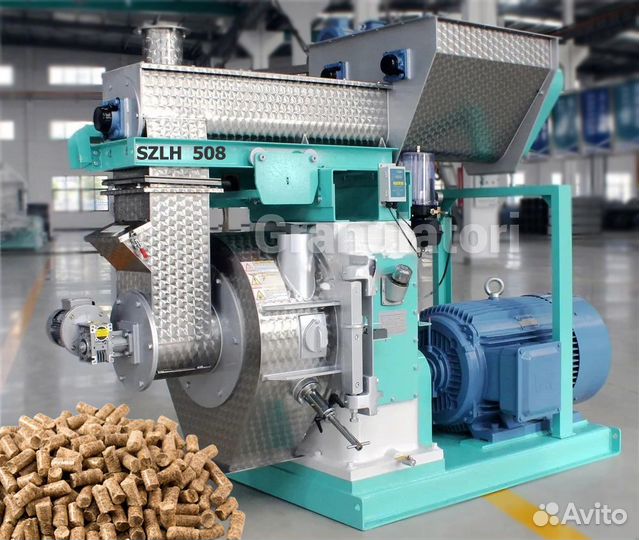Гранулятор szlh 508 редукторный