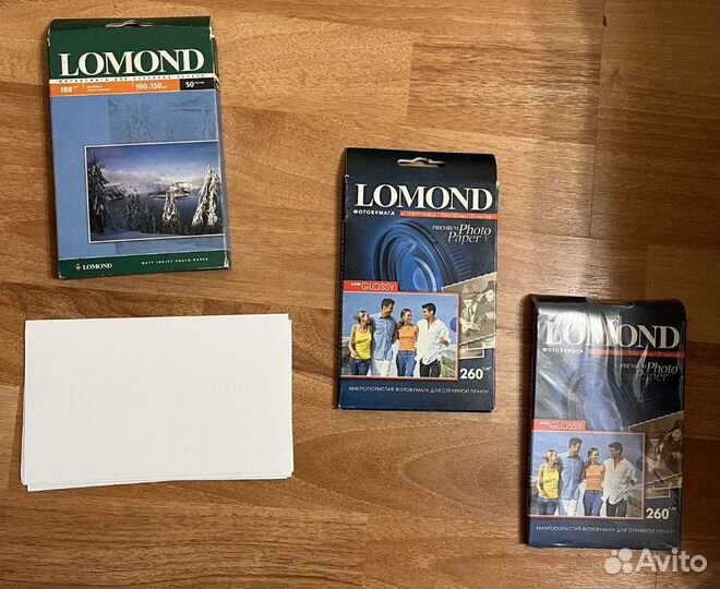 Фотобумага lomond