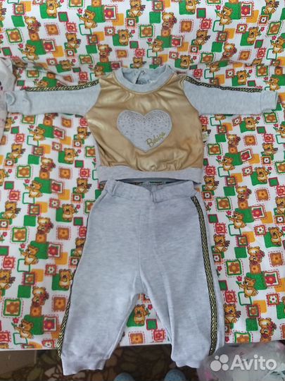 Детские вещи для девочки 62-68