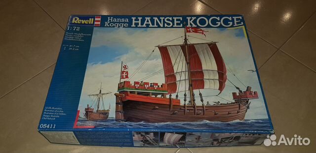 Сборная модель корабля от Revell 