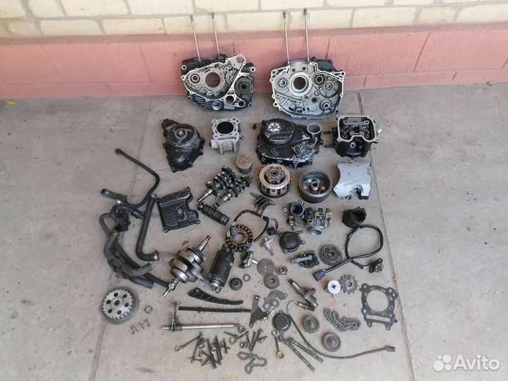 Двигатель Sym wolf t2 250i