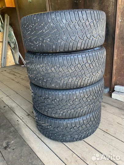 Колеса BMW F10 c зимней резиной continental ice 2