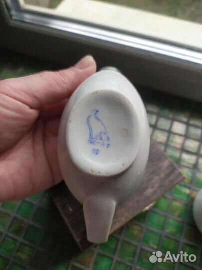 Молочник соусник чашка фарфор