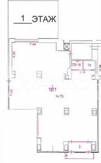 Сдам торговое помещение, 220 м²