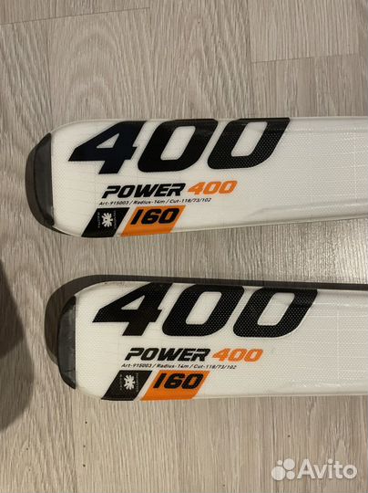 Горные лыжи Blizzard и ботинки Fisher комплект