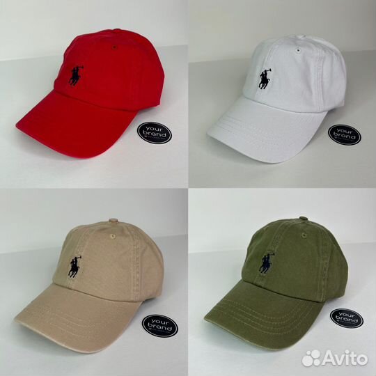 Кепка (бейсболка) Polo Ralph Lauren бордо