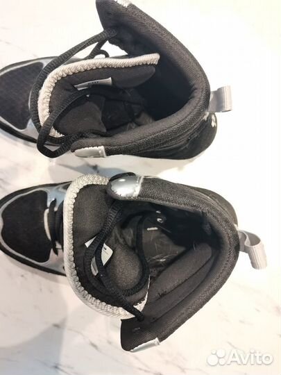 Боксерки clinch punch черно-серебристые C417 обувь