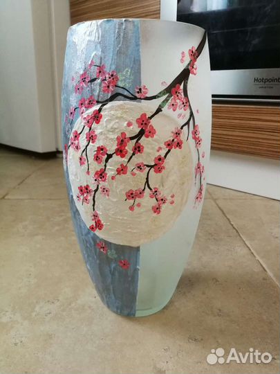 Ваза стеклянная