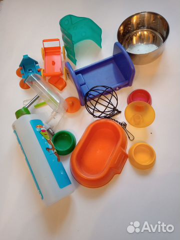 Аксессуары в клекту для грызунов