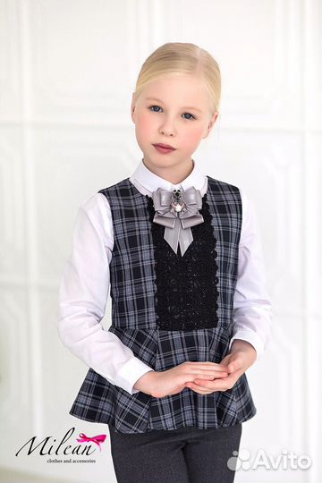 Жилетка для девочки 122-128 размер