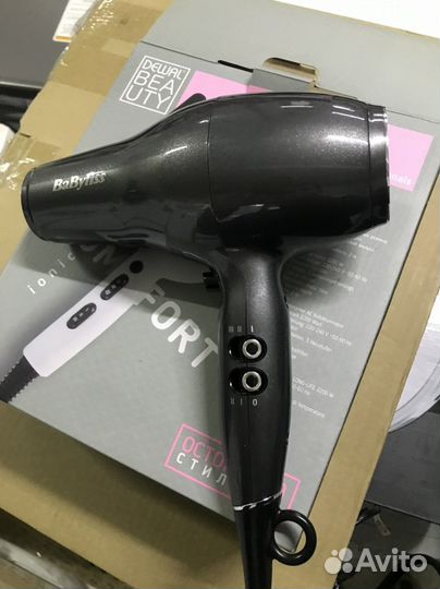 Фен BaByliss D6490DE профессиональный черный