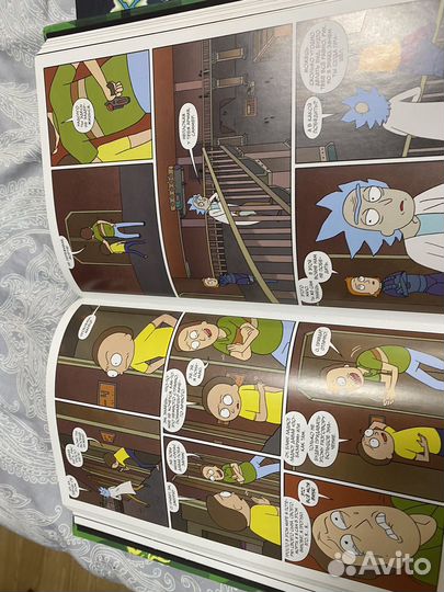 Комиксы рик и морти