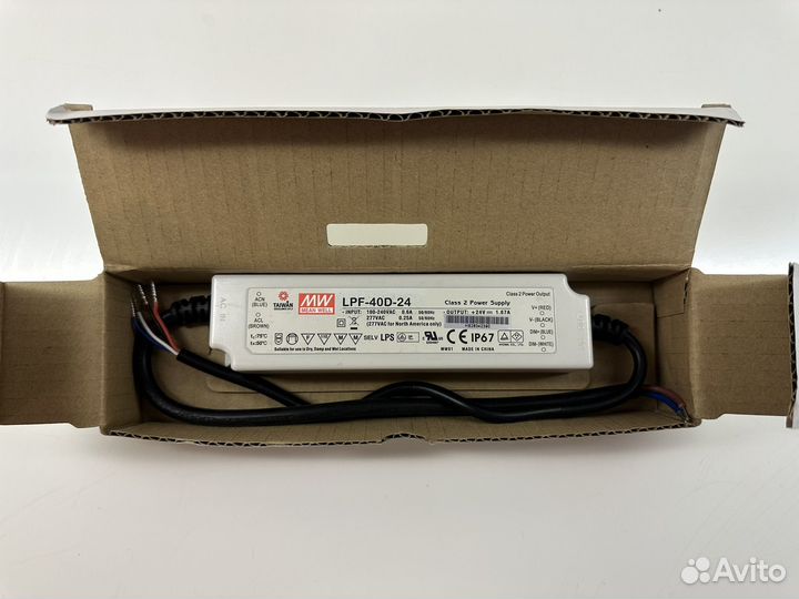 Блок питания для светодиодов LED 24V