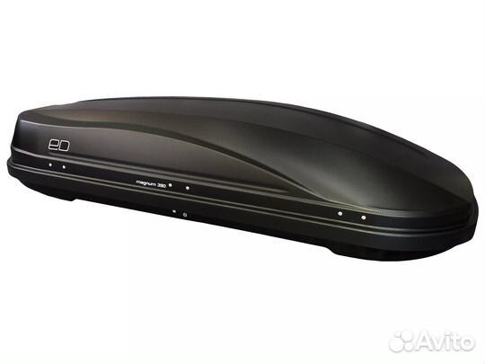 Автобокс Magnum 390 черный карбон