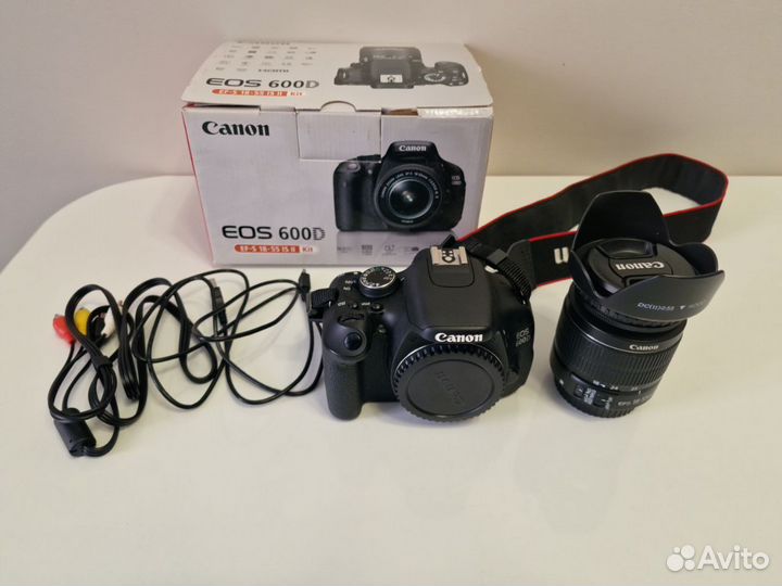 Фотоаппарат canon 600d