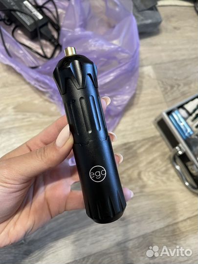 Тату набор с машинкой ego switch black