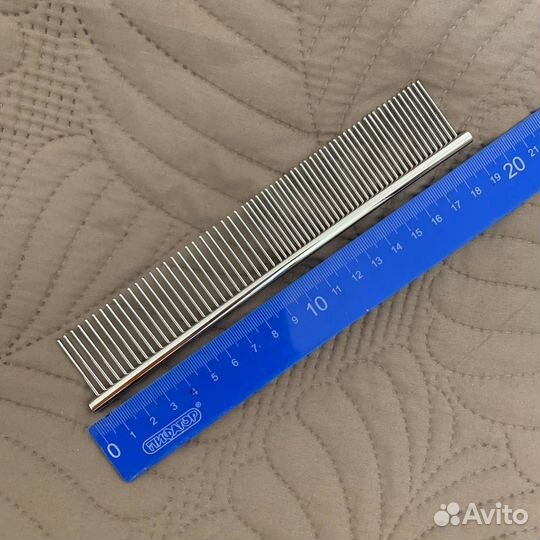 Гребни расчески для груминга 18х3 см