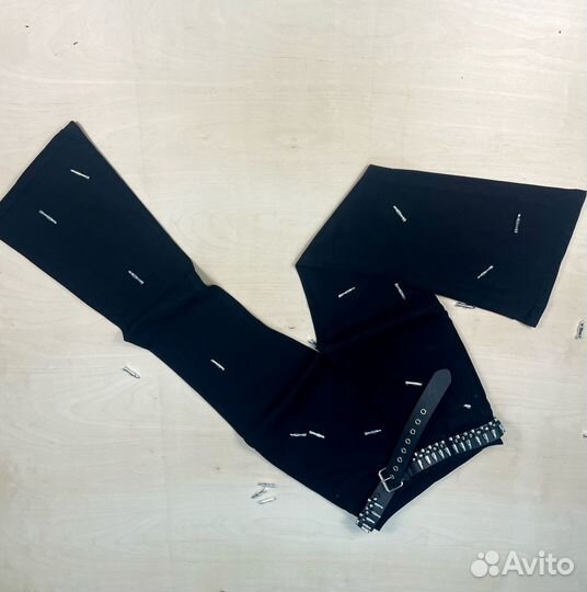 Джинсы клеш мужские opium