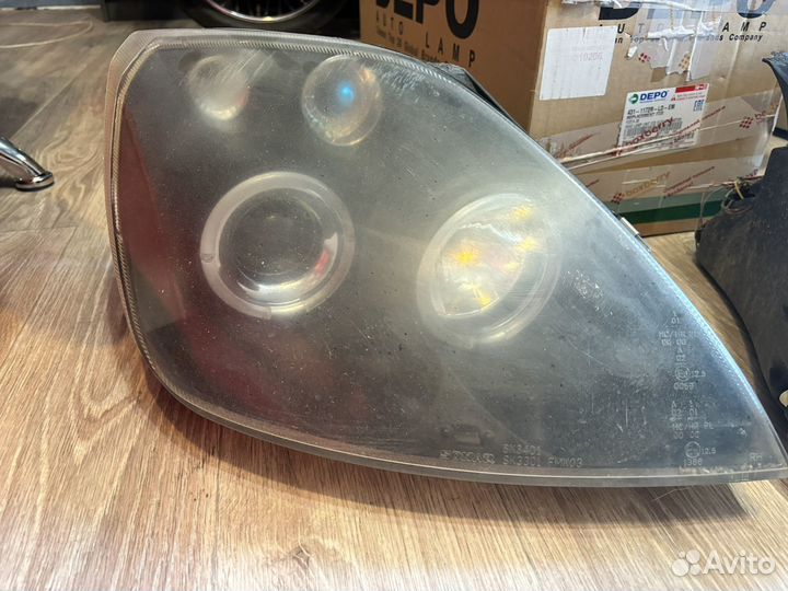 Фары тюнинг на ford fiesta