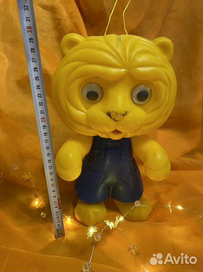 Игрушка СССР львёнок
