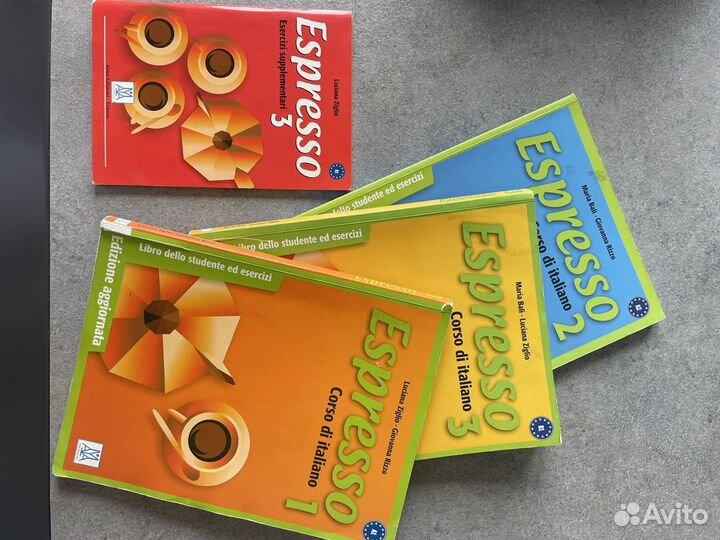 Учебник и книги по итальянскому языку Espresso