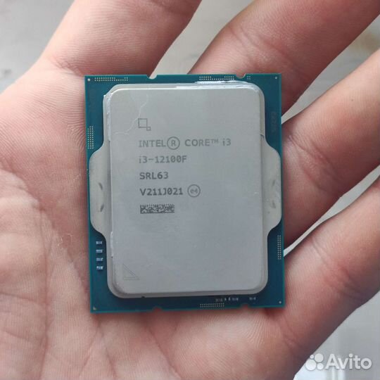 I3 12100f + кулер