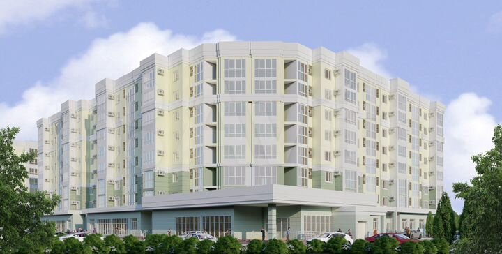 2-к. квартира, 66,2 м², 3/8 эт.