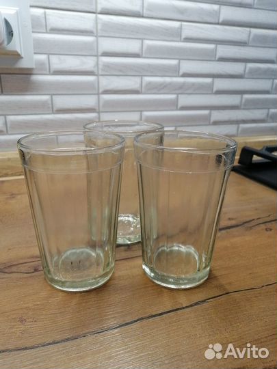 Стаканы граненые СССР