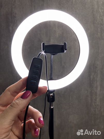 Кольцевая лампа + штатив