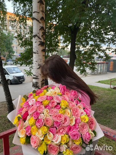 Букет 101 роза