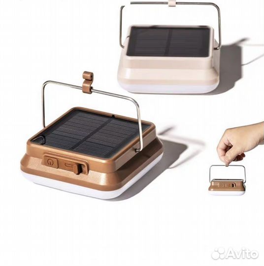 Кемпинговый фонарь на солнечной батарее