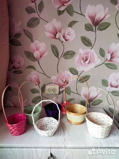Плетеные корзинки