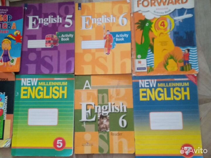 Учебники и рабочие тетради по английскому