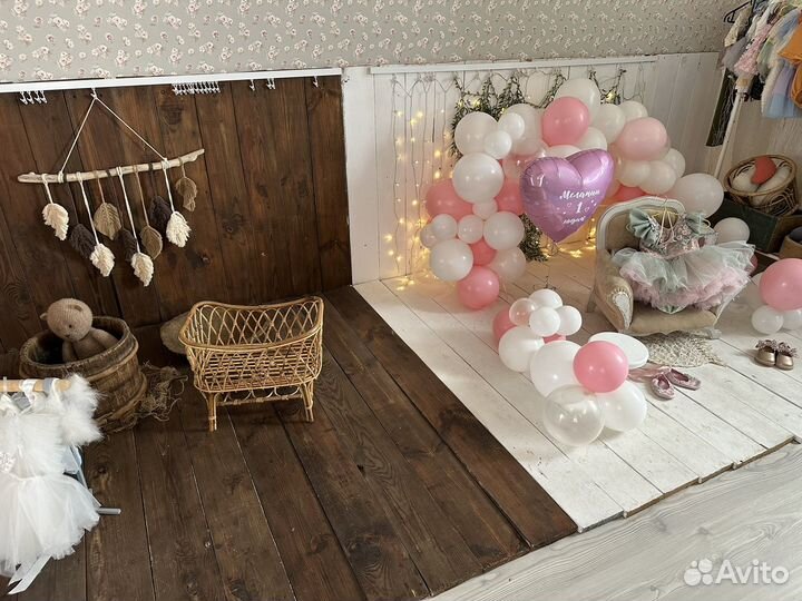 Доски белые для фотосессии малышей