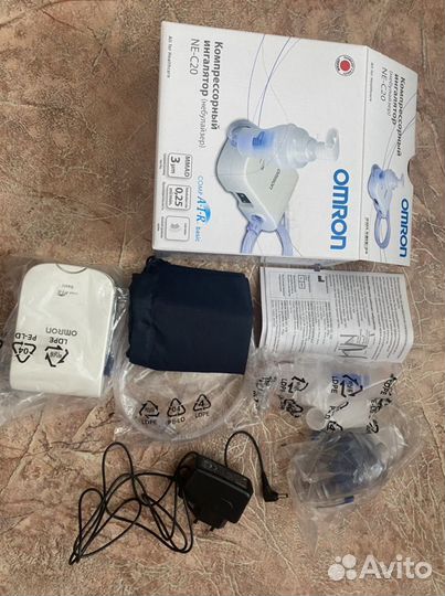 Компрессорный ингалятор небулайзер omron NE-C20