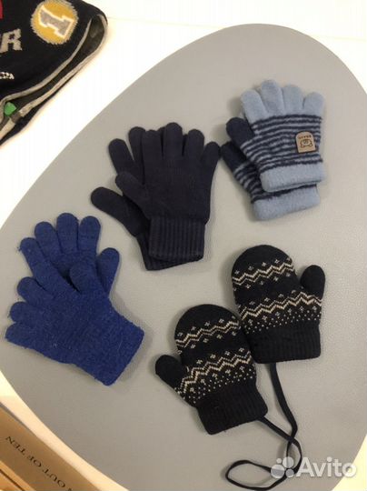 Перчатки, варежки, шапка
