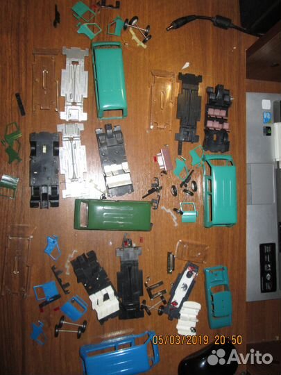 Запчасти на модели СССР 1:43 любые