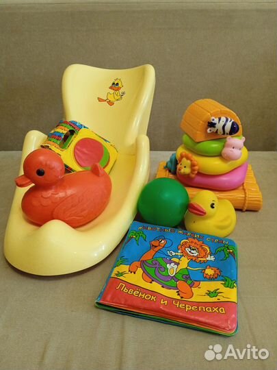 Сортер Полесье Теремок, Гриб конструктор, плотик