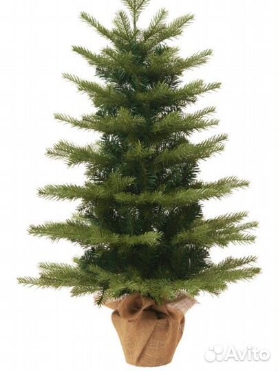 Ель искусственная в мешковине 90см