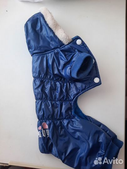 Зимний комбинезон для маленьких собак