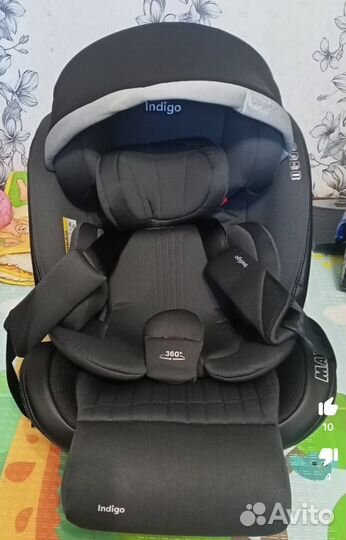 Автокресло indigo MaX-X Isofix растущее поворотное