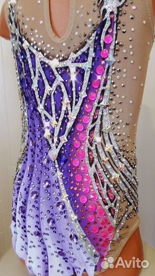 Купальник для художественной гимнастики 130-140